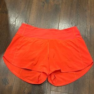 Lululemon speed up 2.5 inch shorts